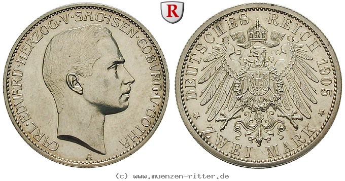 deutsches-kaiserreich-carl-eduard-2-mark/102774.jpg