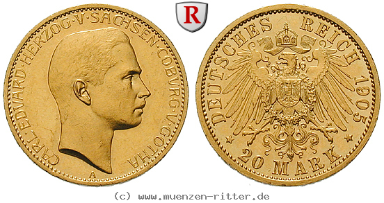Klicken Sie auf das Bild um es auf Ihrem Rechner zu speichern deutsches-kaiserreich-carl-eduard-20-mark/39832.jpg