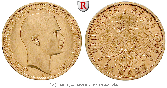 deutsches-kaiserreich-carl-eduard-20-mark/76655.jpg