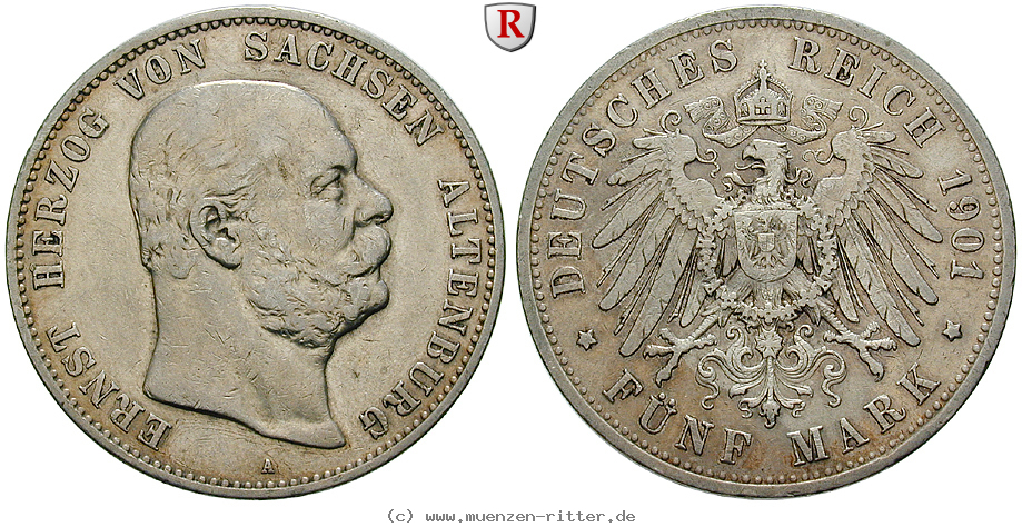 Klicken Sie auf das Bild um es auf Ihrem Rechner zu speichern deutsches-kaiserreich-ernst-5-mark/102179.jpg