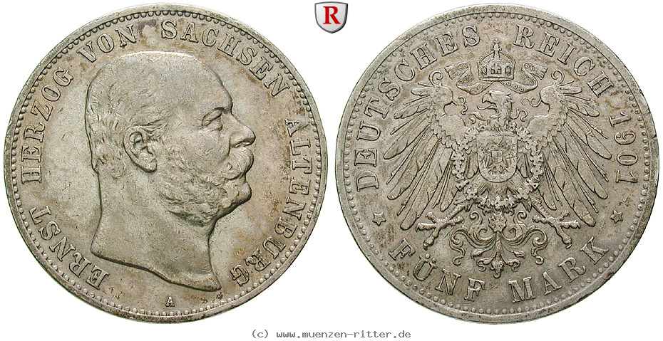 Klicken Sie auf das Bild um es auf Ihrem Rechner zu speichern deutsches-kaiserreich-ernst-5-mark/71124.jpg