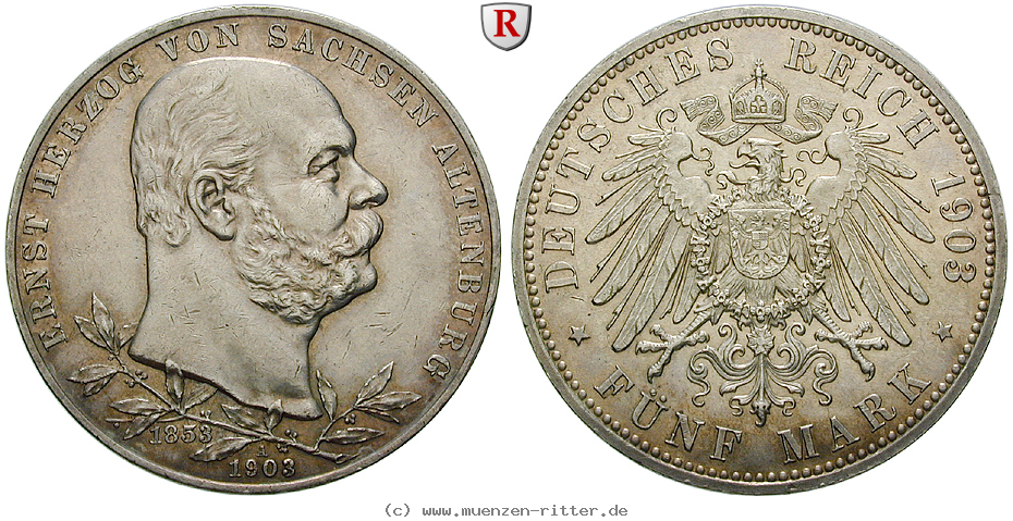 Klicken Sie auf das Bild um es auf Ihrem Rechner zu speichern deutsches-kaiserreich-ernst-5-mark/71125.jpg