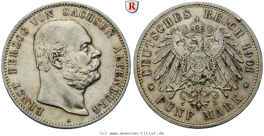 Klicken Sie auf das Bild um es auf Ihrem Rechner zu speichern deutsches-kaiserreich-ernst-5-mark/95683.jpg