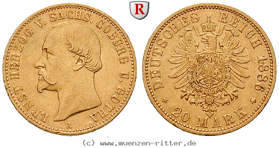 Klicken Sie auf das Bild um es auf Ihrem Rechner zu speichern deutsches-kaiserreich-ernst-ii-20-mark/61397.jpg