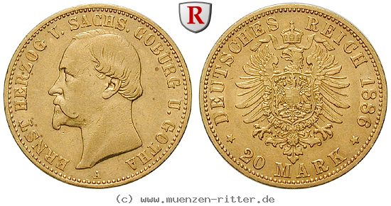 Klicken Sie auf das Bild um es auf Ihrem Rechner zu speichern deutsches-kaiserreich-ernst-ii-20-mark/79975.jpg