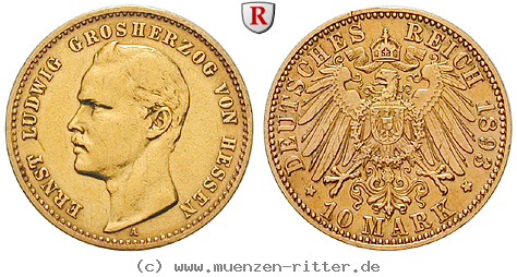 Klicken Sie auf das Bild um es auf Ihrem Rechner zu speichern deutsches-kaiserreich-ernst-ludwig-10-mark/101252.jpg