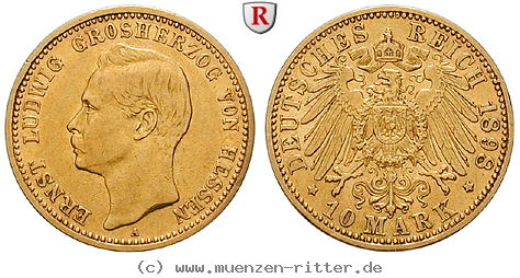 Klicken Sie auf das Bild um es auf Ihrem Rechner zu speichern deutsches-kaiserreich-ernst-ludwig-10-mark/101258.jpg