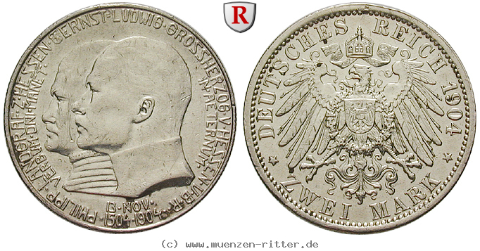 deutsches-kaiserreich-ernst-ludwig-2-mark/60341.jpg