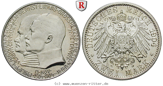 deutsches-kaiserreich-ernst-ludwig-2-mark/68101.jpg