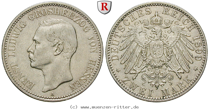 Klicken Sie auf das Bild um es auf Ihrem Rechner zu speichern deutsches-kaiserreich-ernst-ludwig-2-mark/70992.jpg