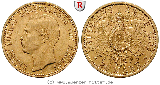 Klicken Sie auf das Bild um es auf Ihrem Rechner zu speichern deutsches-kaiserreich-ernst-ludwig-20-mark/101348.jpg