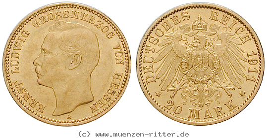 Klicken Sie auf das Bild um es auf Ihrem Rechner zu speichern deutsches-kaiserreich-ernst-ludwig-20-mark/17730.jpg