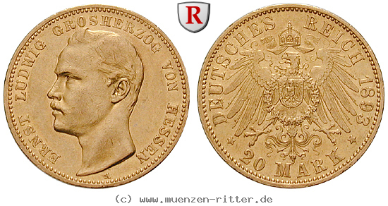 Klicken Sie auf das Bild um es auf Ihrem Rechner zu speichern deutsches-kaiserreich-ernst-ludwig-20-mark/27220.jpg