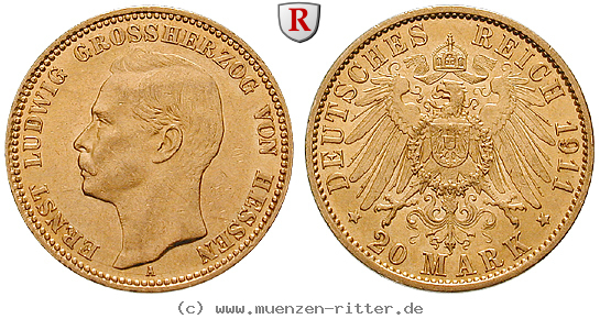 deutsches-kaiserreich-ernst-ludwig-20-mark/95709.jpg