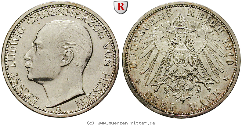Klicken Sie auf das Bild um es auf Ihrem Rechner zu speichern deutsches-kaiserreich-ernst-ludwig-3-mark/96114.jpg