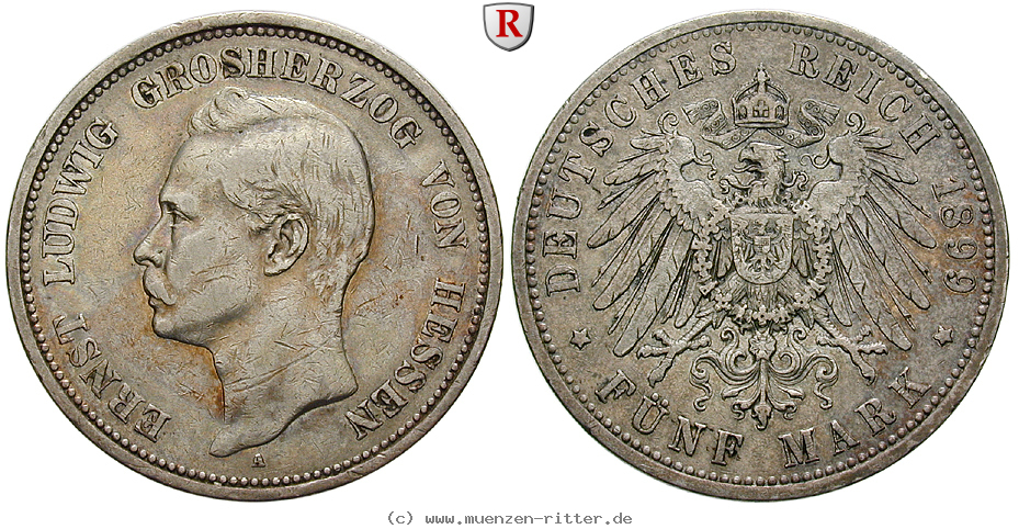 Klicken Sie auf das Bild um es auf Ihrem Rechner zu speichern deutsches-kaiserreich-ernst-ludwig-5-mark/58713.jpg