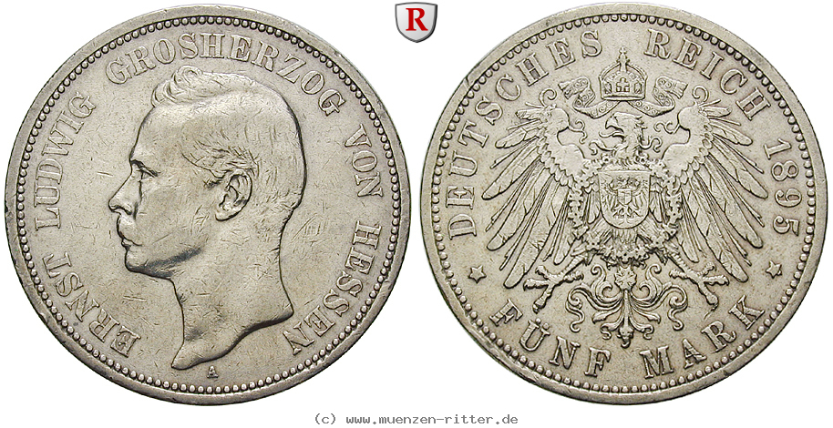 Klicken Sie auf das Bild um es auf Ihrem Rechner zu speichern deutsches-kaiserreich-ernst-ludwig-5-mark/79811.jpg