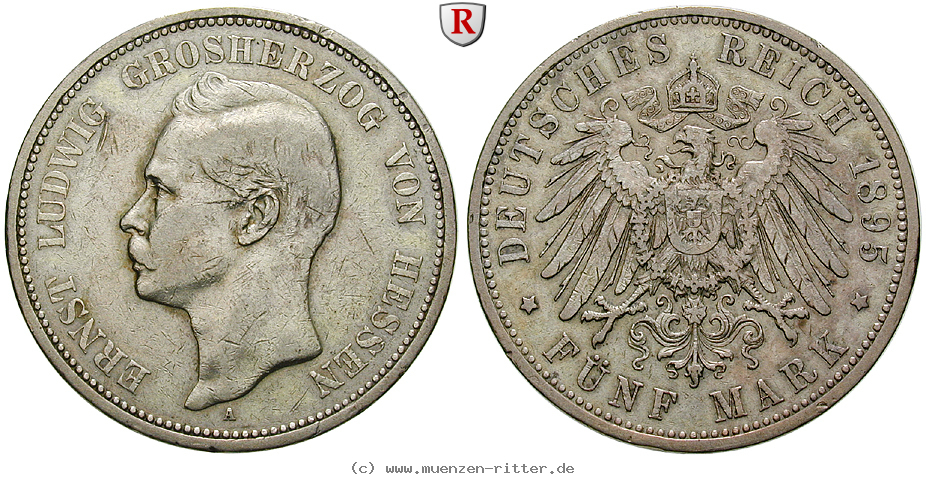 Klicken Sie auf das Bild um es auf Ihrem Rechner zu speichern deutsches-kaiserreich-ernst-ludwig-5-mark/90445.jpg