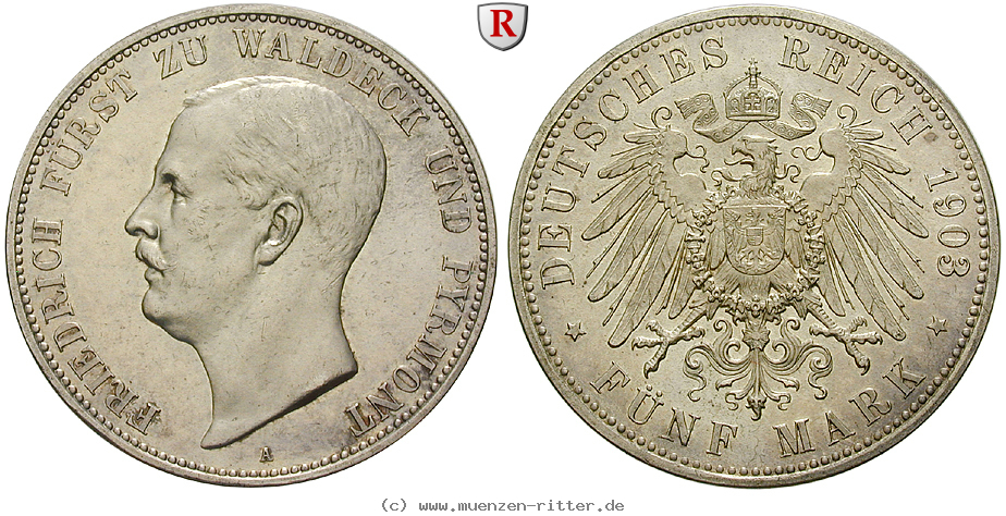 Klicken Sie auf das Bild um es auf Ihrem Rechner zu speichern deutsches-kaiserreich-friedrich-5-mark/88955.jpg
