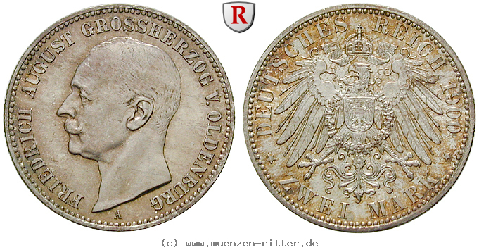 Klicken Sie auf das Bild um es auf Ihrem Rechner zu speichern deutsches-kaiserreich-friedrich-august-2-mark/26676.jpg