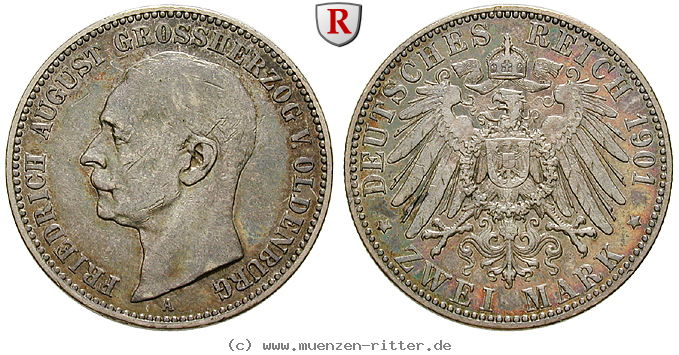 Klicken Sie auf das Bild um es auf Ihrem Rechner zu speichern deutsches-kaiserreich-friedrich-august-2-mark/90471.jpg