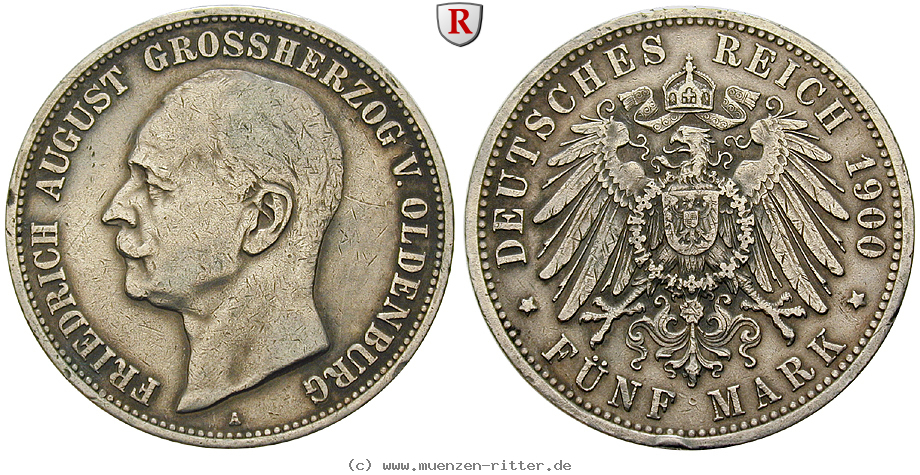 Klicken Sie auf das Bild um es auf Ihrem Rechner zu speichern deutsches-kaiserreich-friedrich-august-5-mark/96399.jpg