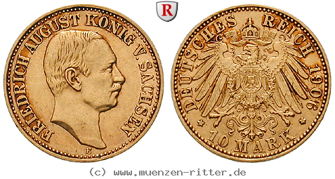 Klicken Sie auf das Bild um es auf Ihrem Rechner zu speichern deutsches-kaiserreich-friedrich-august-iii-10-mark/61837.jpg