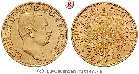 Klicken Sie auf das Bild um es auf Ihrem Rechner zu speichern deutsches-kaiserreich-friedrich-august-iii-10-mark/71583.jpg