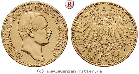 Klicken Sie auf das Bild um es auf Ihrem Rechner zu speichern deutsches-kaiserreich-friedrich-august-iii-10-mark/89523.jpg