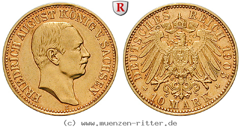 Klicken Sie auf das Bild um es auf Ihrem Rechner zu speichern deutsches-kaiserreich-friedrich-august-iii-10-mark/99312.jpg