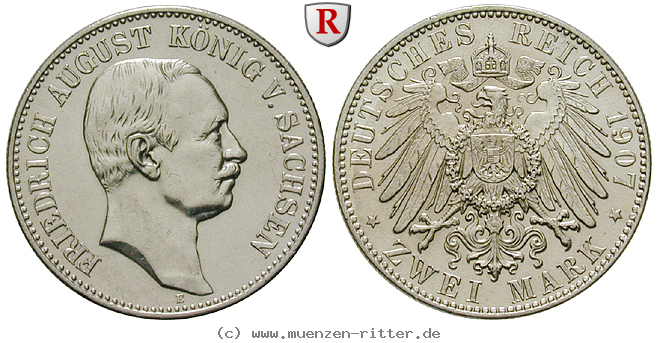 Klicken Sie auf das Bild um es auf Ihrem Rechner zu speichern deutsches-kaiserreich-friedrich-august-iii-2-mark/34709.jpg