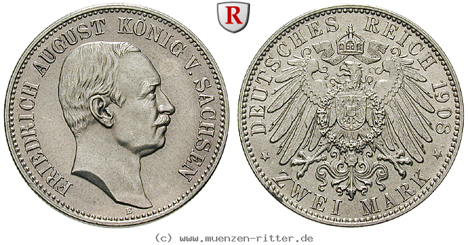 Klicken Sie auf das Bild um es auf Ihrem Rechner zu speichern deutsches-kaiserreich-friedrich-august-iii-2-mark/84918.jpg