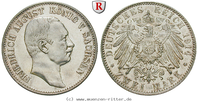 Klicken Sie auf das Bild um es auf Ihrem Rechner zu speichern deutsches-kaiserreich-friedrich-august-iii-2-mark/ejae11464.jpg