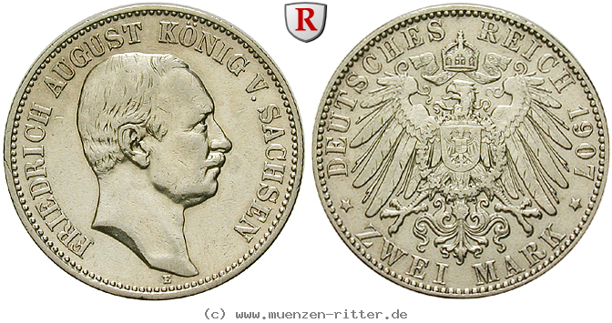 Klicken Sie auf das Bild um es auf Ihrem Rechner zu speichern deutsches-kaiserreich-friedrich-august-iii-2-mark/ejae9364.jpg