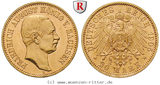 Klicken Sie auf das Bild um es auf Ihrem Rechner zu speichern deutsches-kaiserreich-friedrich-august-iii-20-mark/33276.jpg