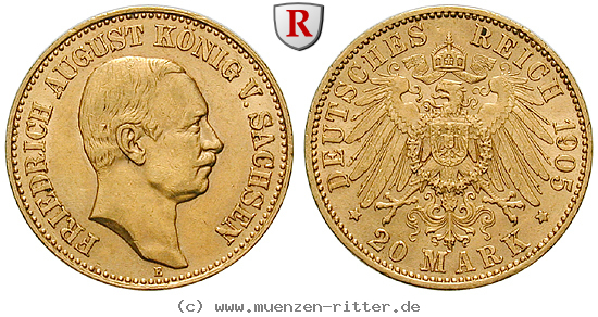 deutsches-kaiserreich-friedrich-august-iii-20-mark/69337.jpg