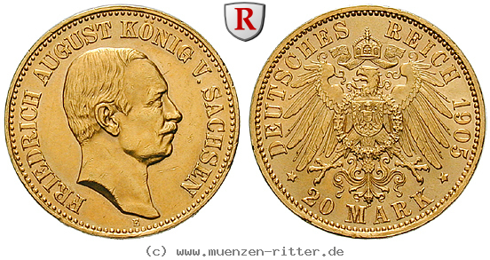 Klicken Sie auf das Bild um es auf Ihrem Rechner zu speichern deutsches-kaiserreich-friedrich-august-iii-20-mark/71135.jpg