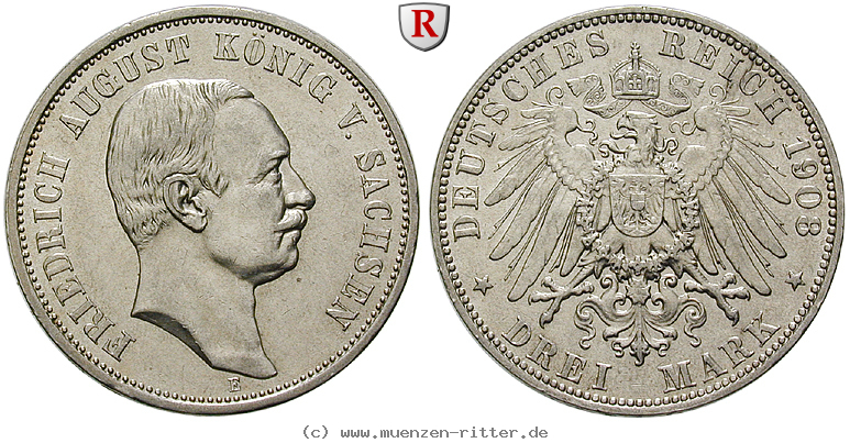 Klicken Sie auf das Bild um es auf Ihrem Rechner zu speichern deutsches-kaiserreich-friedrich-august-iii-3-mark/57187.jpg