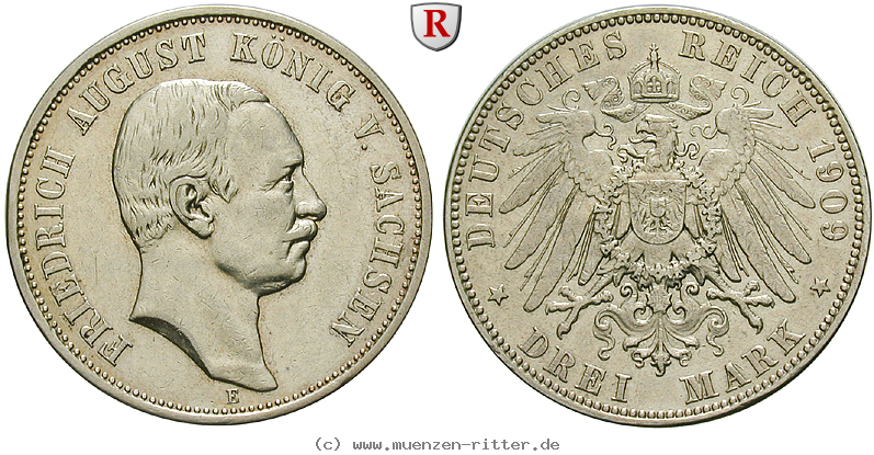 Klicken Sie auf das Bild um es auf Ihrem Rechner zu speichern deutsches-kaiserreich-friedrich-august-iii-3-mark/57188.jpg