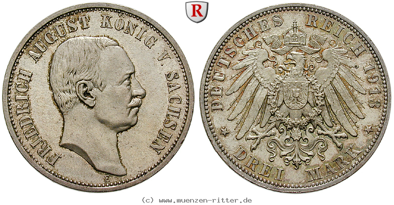 Klicken Sie auf das Bild um es auf Ihrem Rechner zu speichern deutsches-kaiserreich-friedrich-august-iii-3-mark/90536.jpg