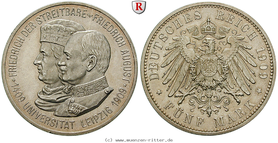 Klicken Sie auf das Bild um es auf Ihrem Rechner zu speichern deutsches-kaiserreich-friedrich-august-iii-5-mark/102832.jpg
