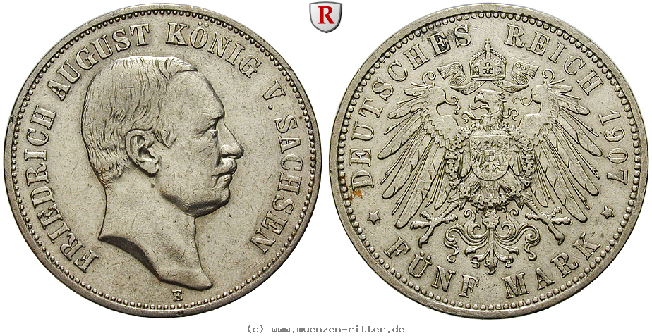 Klicken Sie auf das Bild um es auf Ihrem Rechner zu speichern deutsches-kaiserreich-friedrich-august-iii-5-mark/102835.jpg