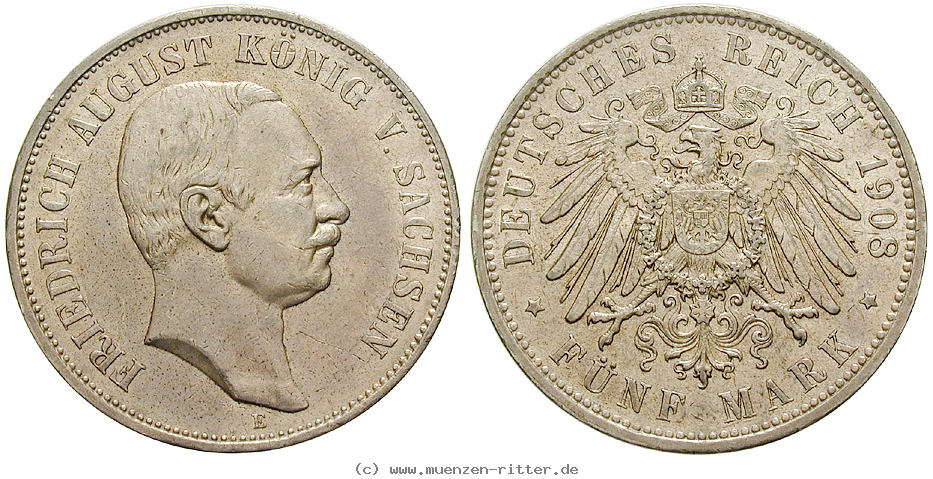 Klicken Sie auf das Bild um es auf Ihrem Rechner zu speichern deutsches-kaiserreich-friedrich-august-iii-5-mark/45960.jpg