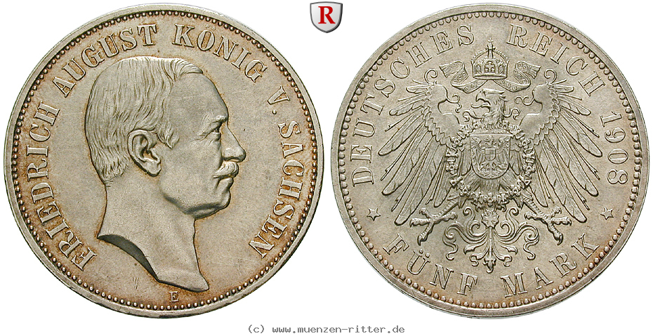 Klicken Sie auf das Bild um es auf Ihrem Rechner zu speichern deutsches-kaiserreich-friedrich-august-iii-5-mark/48736.jpg