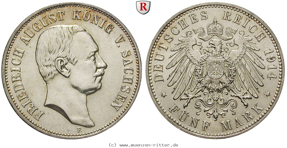 Klicken Sie auf das Bild um es auf Ihrem Rechner zu speichern deutsches-kaiserreich-friedrich-august-iii-5-mark/58686.jpg