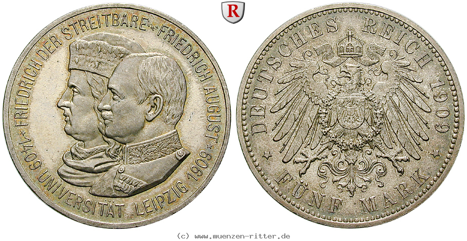 Klicken Sie auf das Bild um es auf Ihrem Rechner zu speichern deutsches-kaiserreich-friedrich-august-iii-5-mark/68133.jpg
