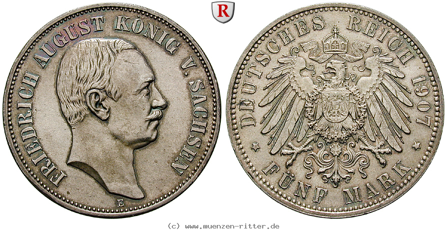 deutsches-kaiserreich-friedrich-august-iii-5-mark/76236.jpg