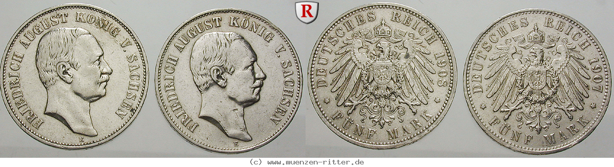 Klicken Sie auf das Bild um es auf Ihrem Rechner zu speichern deutsches-kaiserreich-friedrich-august-iii-5-mark/81901.jpg