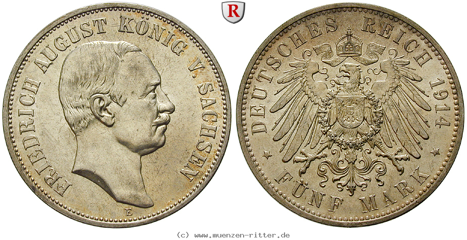 Klicken Sie auf das Bild um es auf Ihrem Rechner zu speichern deutsches-kaiserreich-friedrich-august-iii-5-mark/91529.jpg