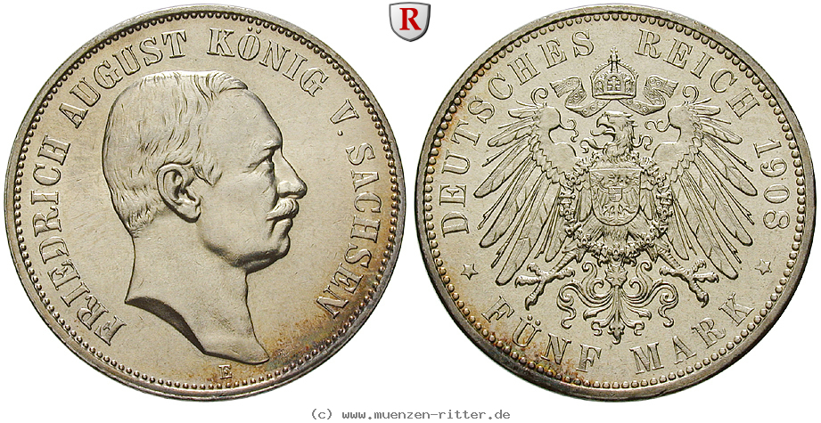 deutsches-kaiserreich-friedrich-august-iii-5-mark/94804.jpg